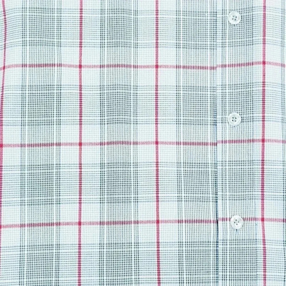 Southpole 2XL Embroidered Pocket Logo Sleeve Logo Tag Blue Red Trim Check Shirt - Picture 10 of 11